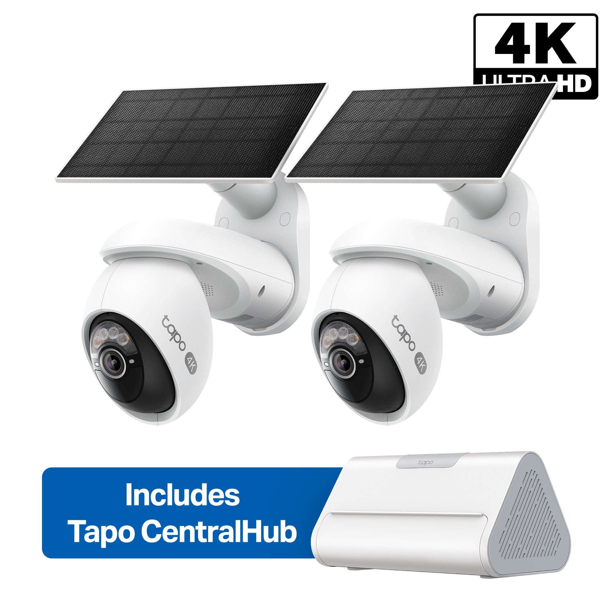 tapo c660 kit 屋外防犯カメラ Tapo C660 Kit 4K Solar Pan/Tilt Security Camera Smart CentralHub