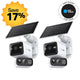2K Dual-Lens Solar Pan/Tilt Security Camera Kit, Tapo C645D Kit 2-Pack