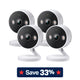 2K Indoor/Outdoor Security Camera, Tapo C120 4-Pack
