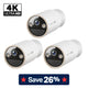 MagCam 4K Ultra HD Battery Powered Camera, Tapo C460 3-Pack