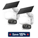 2K Floodlight Solar 360° Pan/Tilt Security Camera, Tapo C615F Kit 2-Pack
