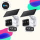 2K Dual-Lens Solar Pan/Tilt Security Camera Kit, Tapo C645D Kit 2-Pack