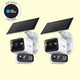 Tapo C645D Kit 2K Dual-Lens Solar Pan/Tilt Security Camera Kit, 2-Pack