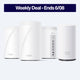 Deco 7 Pro Outdoor Wi-Fi 7 Mesh System Bundle, Deco BE63 3-pack BE10000 & BE25-Outdoor