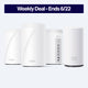 Deco 7 Pro Outdoor Wi-Fi 7 Mesh System Bundle, Deco BE63 3-pack BE10000 & BE25-Outdoor