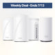 Deco 7 Pro Outdoor Wi-Fi 7 Mesh System Bundle, Deco BE63 3-pack BE10000 & BE25-Outdoor