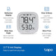 Smart Temperature & Humidity Monitor, Hub Required, Tapo T315