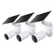 SolarCam 1080P Wireless Outdoor Security Camera with Solar Panel, Tapo C402 Kit 3-Pack