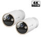 MagCam 4K Ultra HD Battery Powered Security Camera, Tapo C460 2-Pack