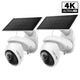 Tapo C660 Kit 4K Solar Outdoor Pan/Tilt Security Camera, VistaCam 360 2-Pack