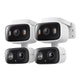 2K Dual Lens Pan/Tilt Indoor/Outdoor Security Camera, Tapo C246D HybridCam Duo 2-Pack