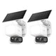 2K Floodlight Solar 360° Pan/Tilt Security Camera, Tapo C615F Kit 2-Pack