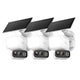 2K Floodlight Solar 360° Pan/Tilt Security Camera, Tapo C615F Kit 3-Pack