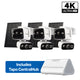 4K Dual-Lens Solar Pan/Tilt Security Camera Smart CentralHub Bundle, Tapo C675D Kit 3-Pack + H500