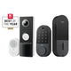 Front Door Security Plus Bundle – 2K Video Doorbell Camera + Fingerprint Door Lock