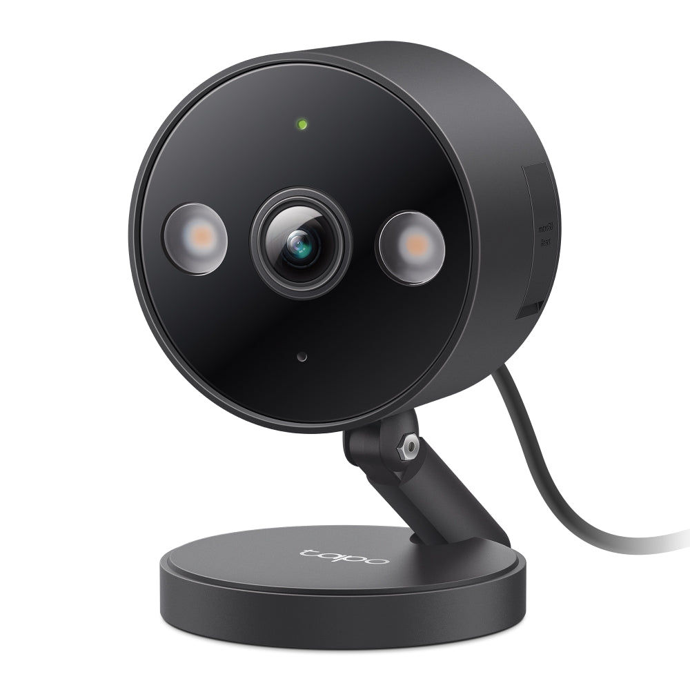 2K QHD Indoor/Outdoor Security Camera Black, Tapo C121