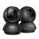 Pan/Tilt 2K Indoor Camera Black, Tapo C211(2-Pack)