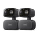 2K Pan/Tilt Indoor/Outdoor Security Camera HybridCam 360, Tapo C217 (2-Pack)