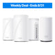 Deco 7 Pro Outdoor Wi-Fi 7 Mesh System Bundle, Deco BE63 3-pack BE10000 & BE25-Outdoor