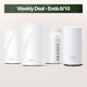 Deco 7 Pro Outdoor Wi-Fi 7 Mesh System Bundle, Deco BE63 3-pack BE10000 & BE25-Outdoor