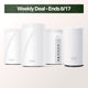 Deco 7 Pro Outdoor Wi-Fi 7 Mesh System Bundle, Deco BE63 3-pack BE10000 & BE25-Outdoor