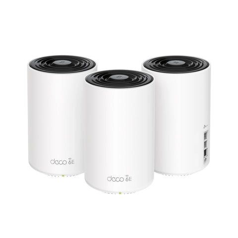 Wi-Fi 6E Tri-Band AXE5400 Mesh System, Deco XE75 (3-Pack) – TP 