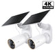 MagCam 4K Solar Powered Ultra HD Outdoor Security Camera, Tapo C460 Kit 2-Pack