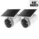 Tapo C465 MagCam 4K Built-In Solar Battery Powered Security Camera, 2-Pack