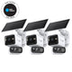 Tapo C645D Kit 2K Dual-Lens Solar Pan/Tilt Security Camera, 3-Pack