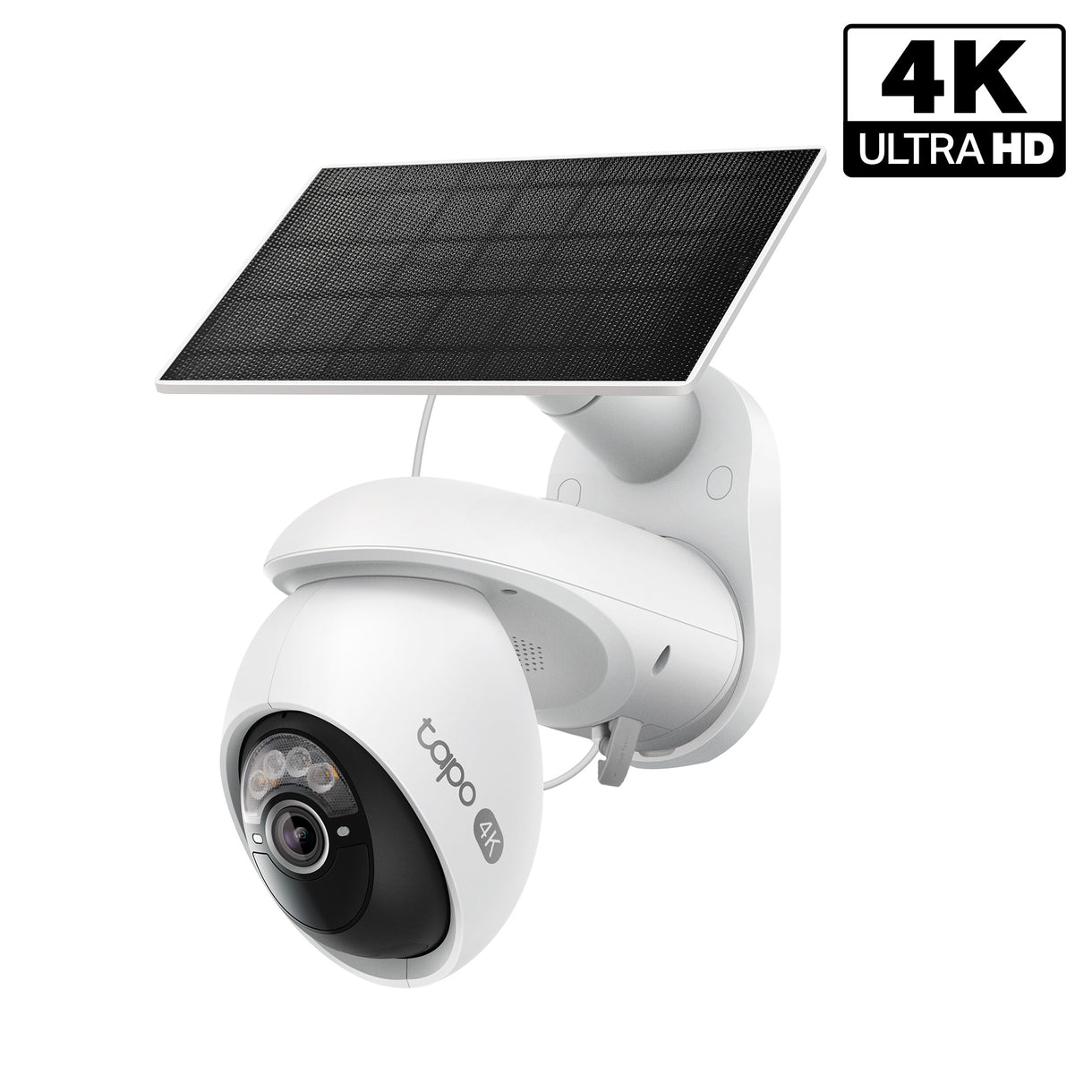 Tapo C660 Kit 4K Ultra HD Outdoor Pan/Tilt Security Camera with Solar Panel