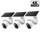 Tapo C660 Kit 4K Solar Outdoor Pan/Tilt Security Camera, VistaCam 360 3-Pack