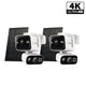 4K Dual-Lens Solar Pan/Tilt Security Camera, Tapo C675D Kit 2-Pack